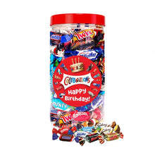 Mars Celebrations mega chocolademix "Happy Birthday" - verjaardagscadeau - 580g