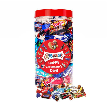 Mars Celebrations mega chocolademix "Happy Valentines Day!" - 580g
