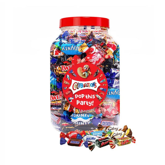 Mars Celebrations mega chocolademix "Pop this party!" - 1200g