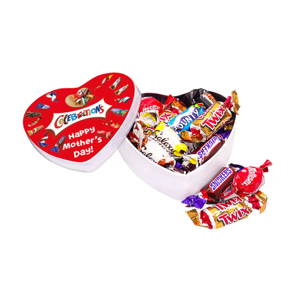 Mars Celebrations Moederdag giftbox pakket met Twix mok - "Happy Mother's Day!" - 520g