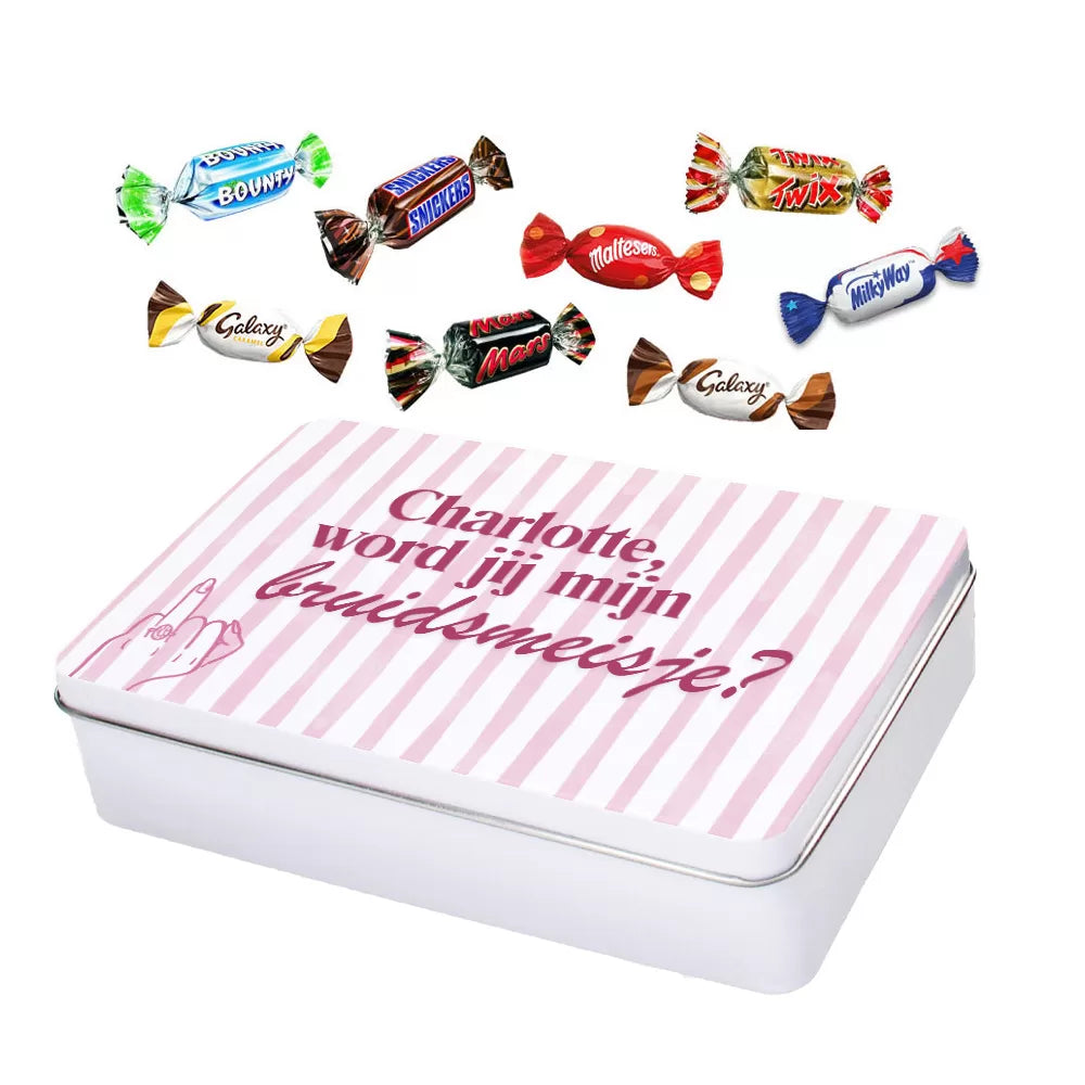 Mars Celebrations - Tinbox M - Full PERSO - 250g