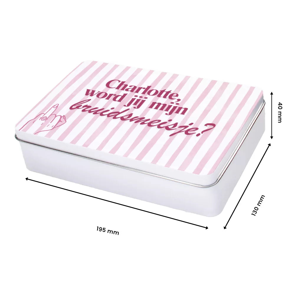 Mars Celebrations - Tinbox M - Full PERSO - 250g