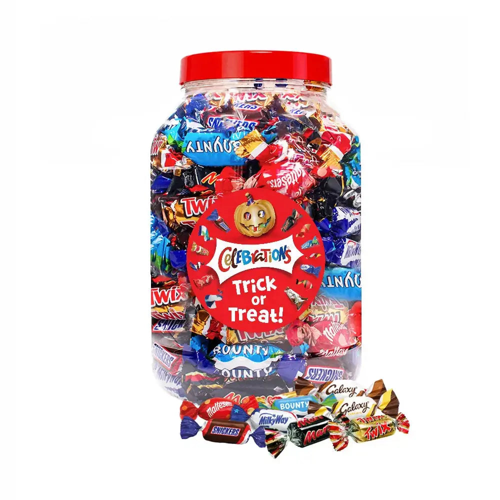 Mars Celebrations "Trick or Treat!" chocolade voor Halloween - 1200g