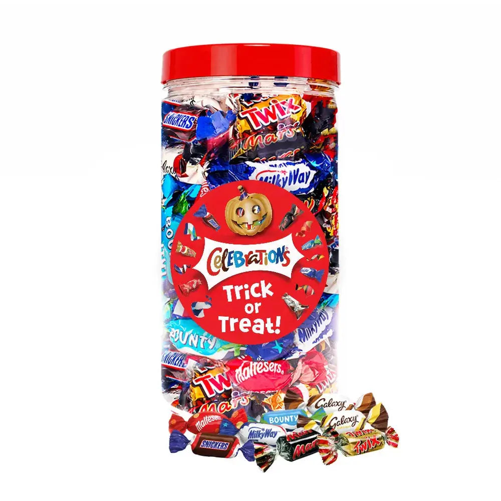 Mars Celebrations "Trick or Treat!" chocolade voor Halloween - 580g
