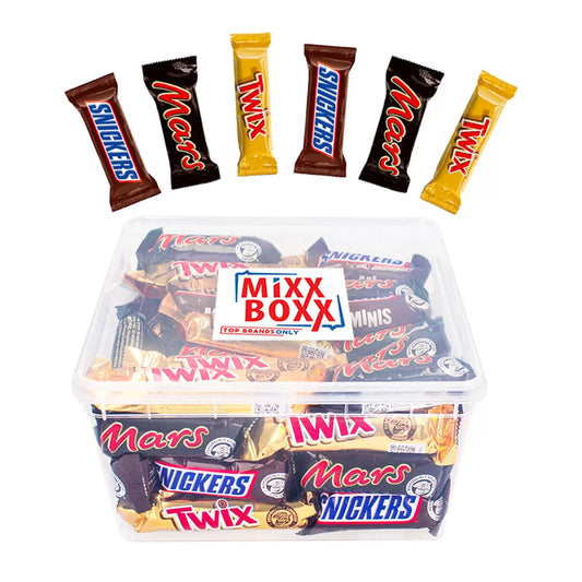 Mars Mini chocolademix - 55 stuks - Mars, Snickers & Twix - 1100g