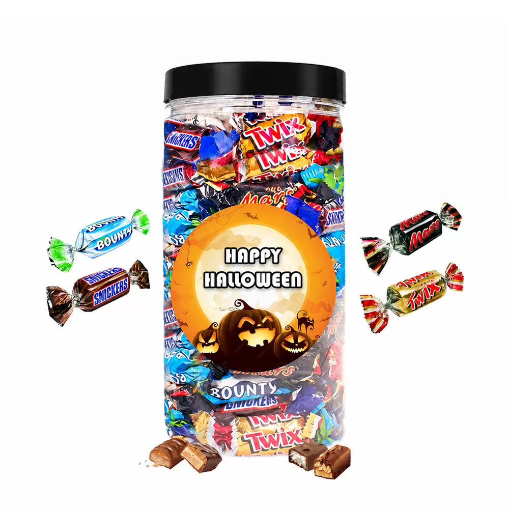 Mars Miniatures chocolademix voor Halloween - "Happy Halloween" - 600g