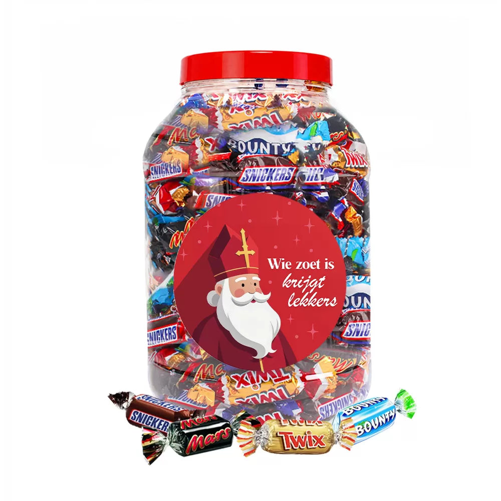 Mars Miniatures - Sinterklaas chocolade - 1200g