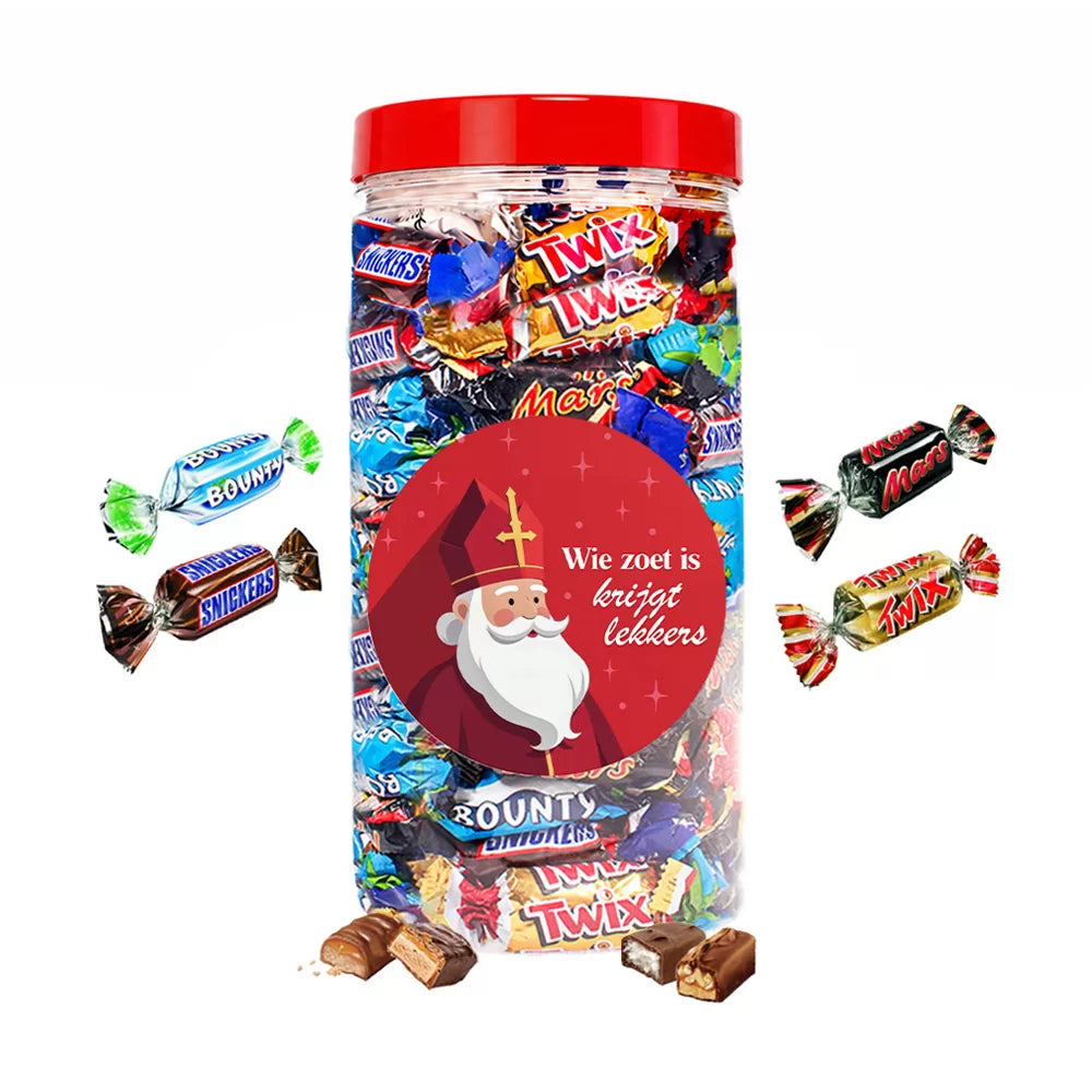 Mars Miniatures - Sinterklaas chocolade - 600g
