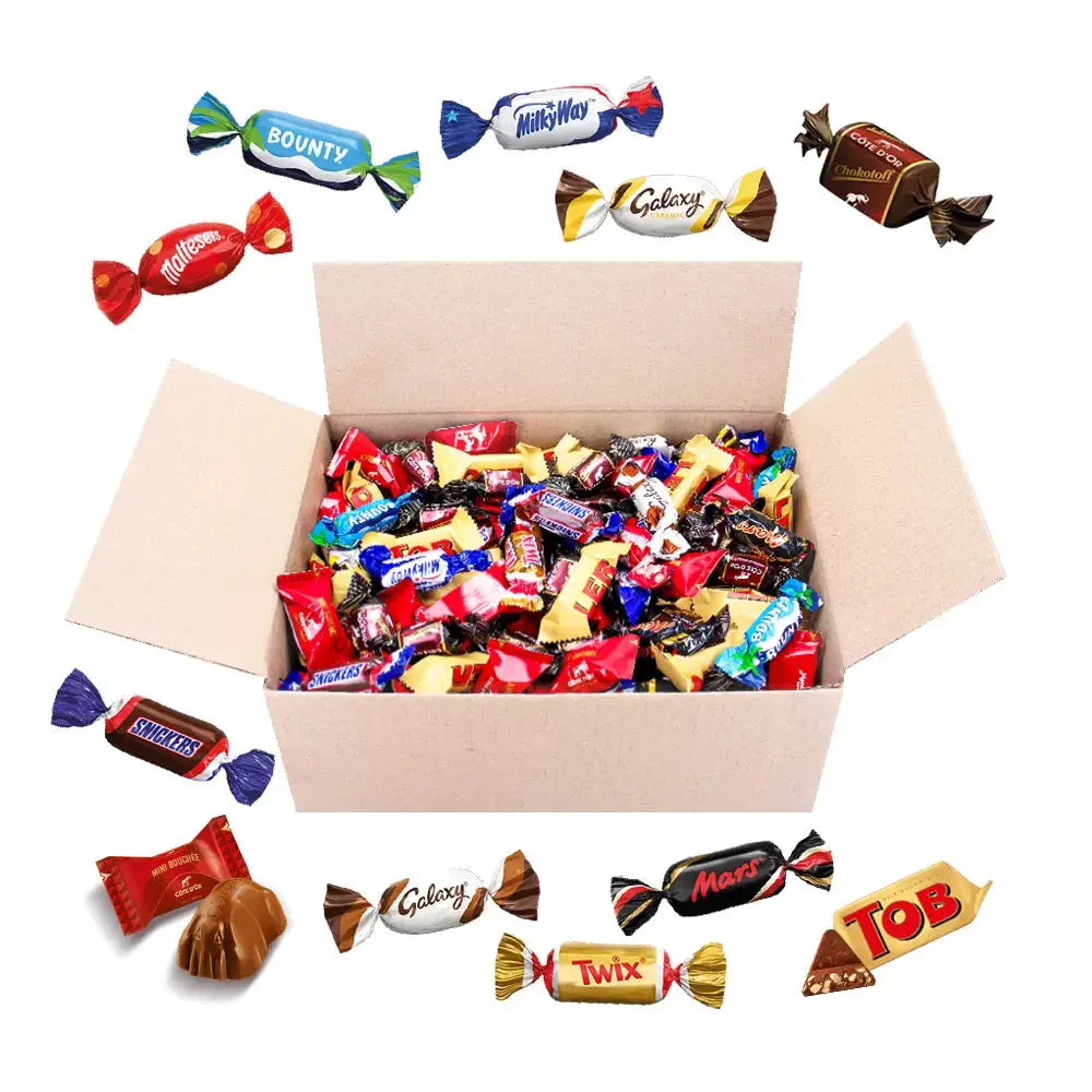 Mega chocolademix XL pakket - 11 soorten - Celebrations, Côte d'Or & Toblerone - 2070g