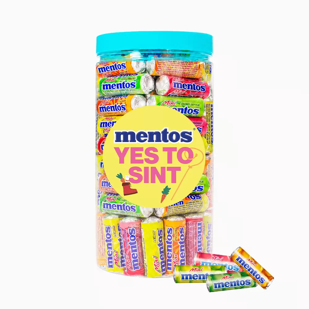 Mentos Mini Sinterklaas snoep - 1000g