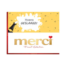 merci "Hoera geslaagd - 1" - merci Finest Selection Assorted chocolade - 250g