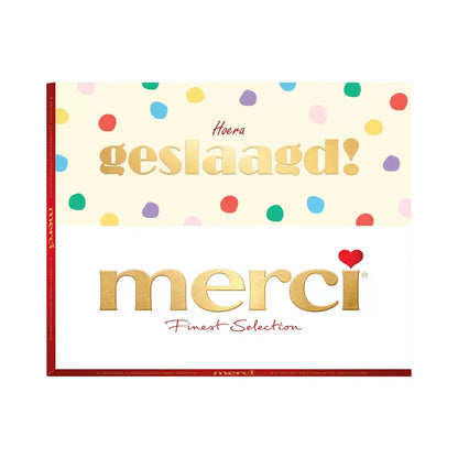 merci "Hoera geslaagd - 2" - merci Finest Selection Assorted chocolade - 250g