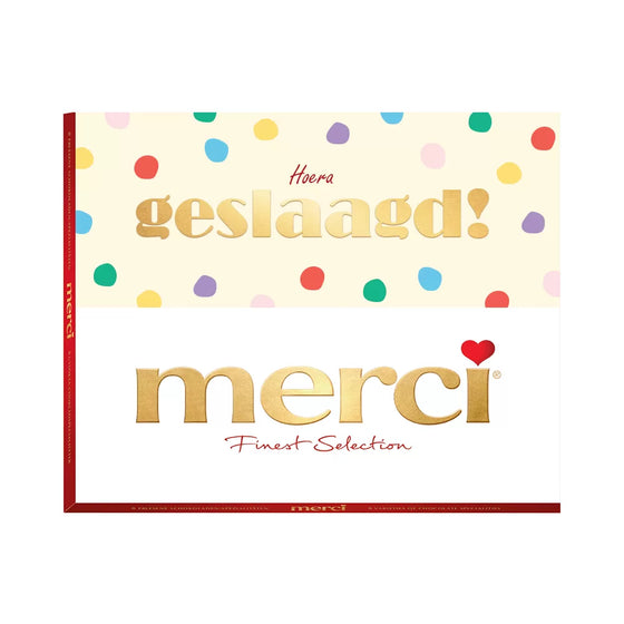 merci "Hoera geslaagd - 2" - merci Finest Selection Assorted chocolade - 250g