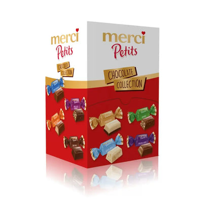 merci Petits chocolate collection - dispenser voor bij de koffie - 1250g