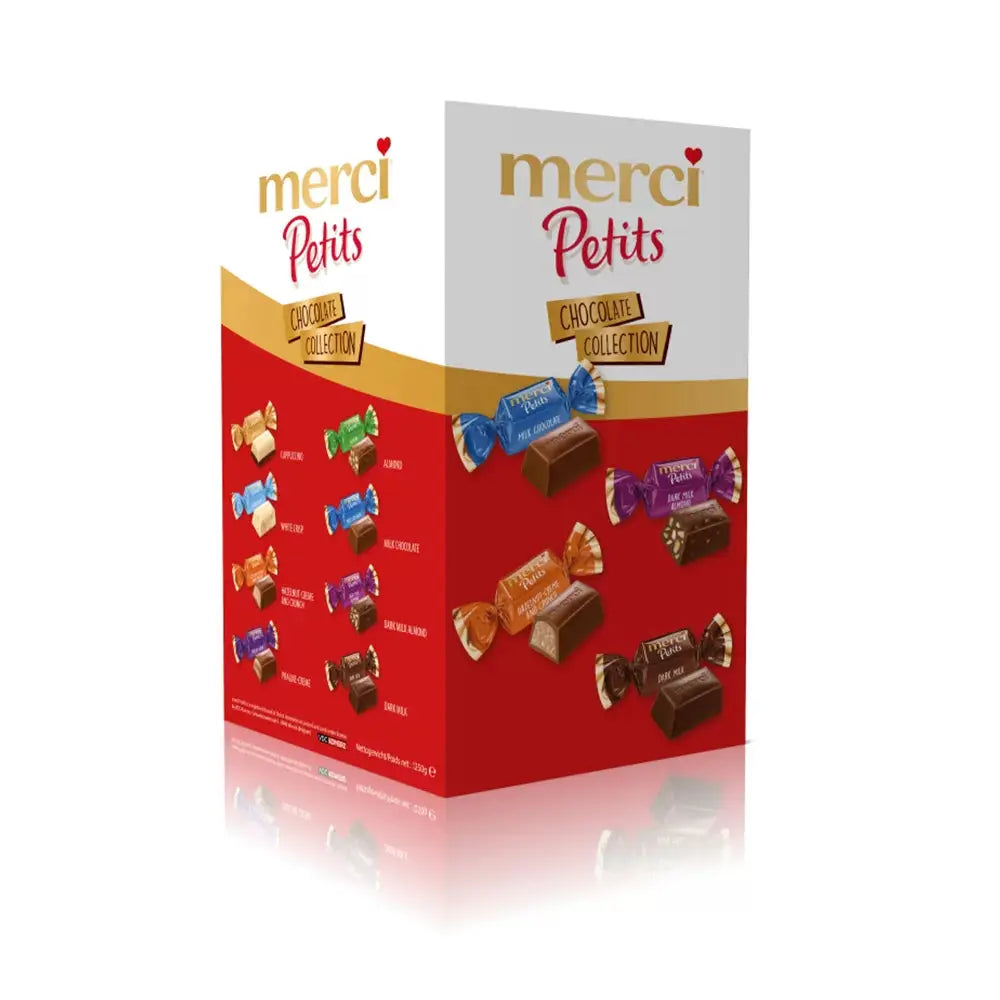 merci Petits chocolate collection - dispenser voor bij de koffie - 1250g