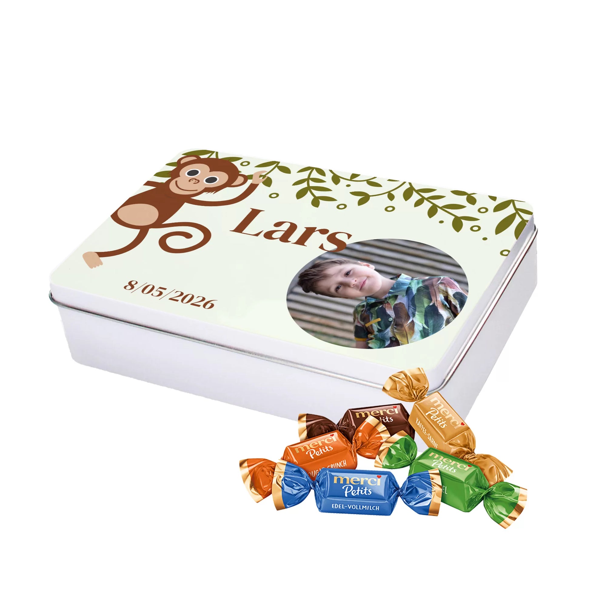 merci Petits - Tinbox M - Full PERSO - 250g