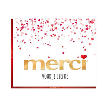 merci voor je liefde - merci Finest Selection Assorti chocolade - 8 smaken - 250g