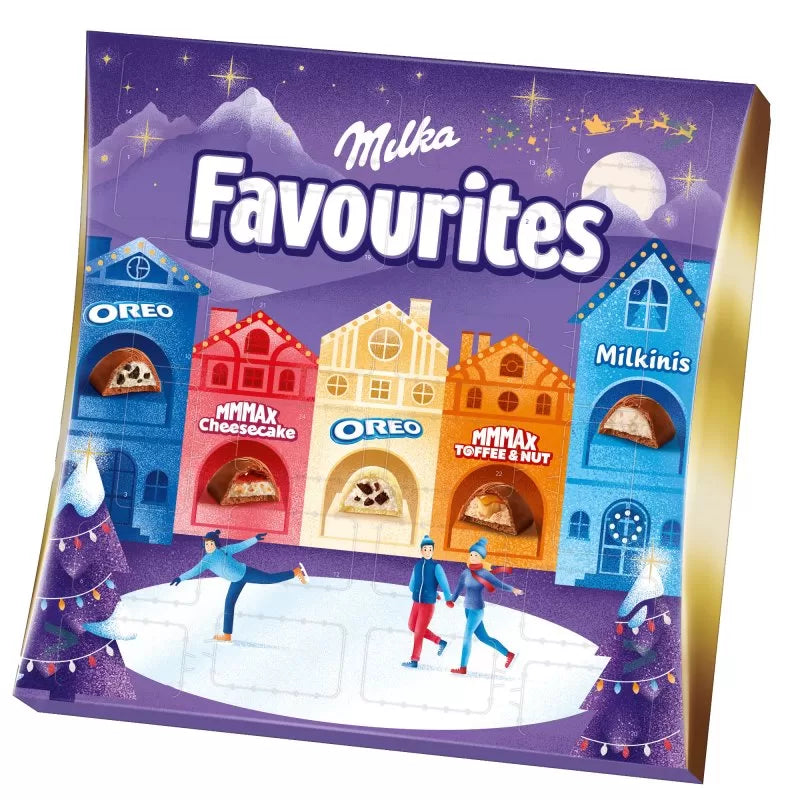 Milka Advent Collection: Milka Adventskalender + Milka Favourites adventskalender - 406g