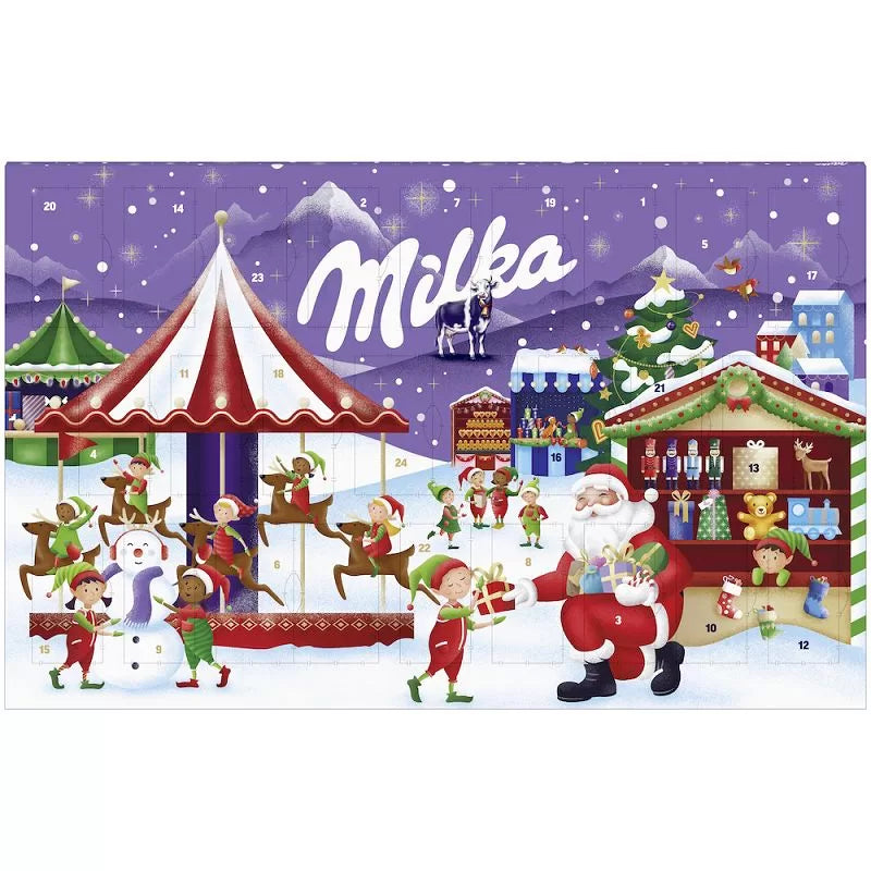 Milka Alpine Melk Adventskalender - 119,6g