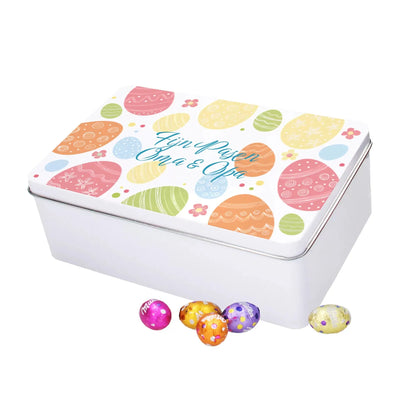 Milka & Libeert Pasen chocolade mix - Tinbox L - PERSO - 309g