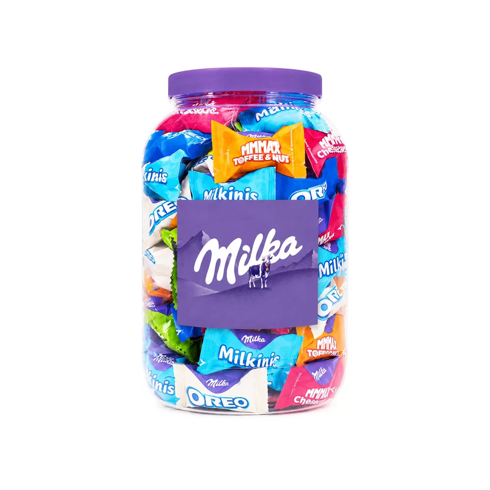 Milka Favourites chocolademix - Toffee & Nut, Oreo, Cheesecake & Milkini - 1000g