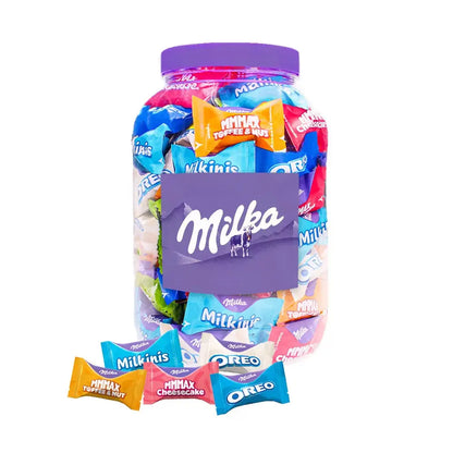 Milka Favourites chocolademix - Toffee & Nut, Oreo, Cheesecake & Milkini - 1000g
