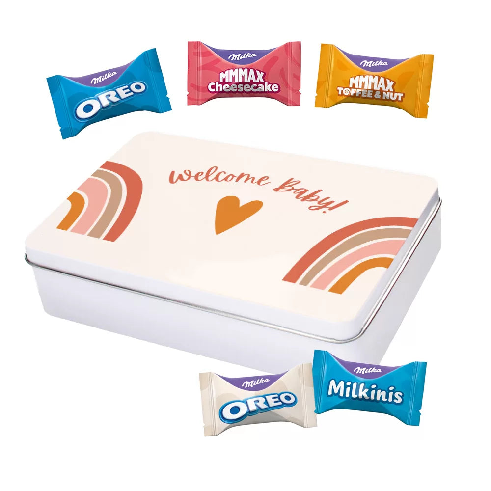 Milka Favourites - Tinbox M - Full PERSO - 250g