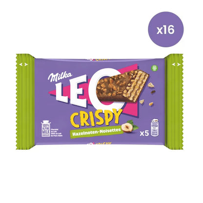 Milka Leo Crispy Nuts - 31.5g x5 x 16