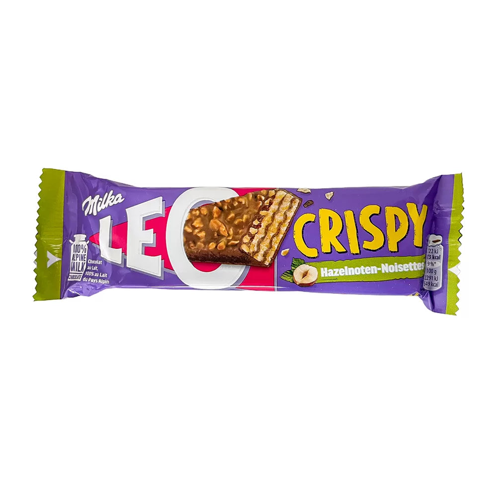 Milka Leo Crispy Nuts - 31.5g x5 x 16