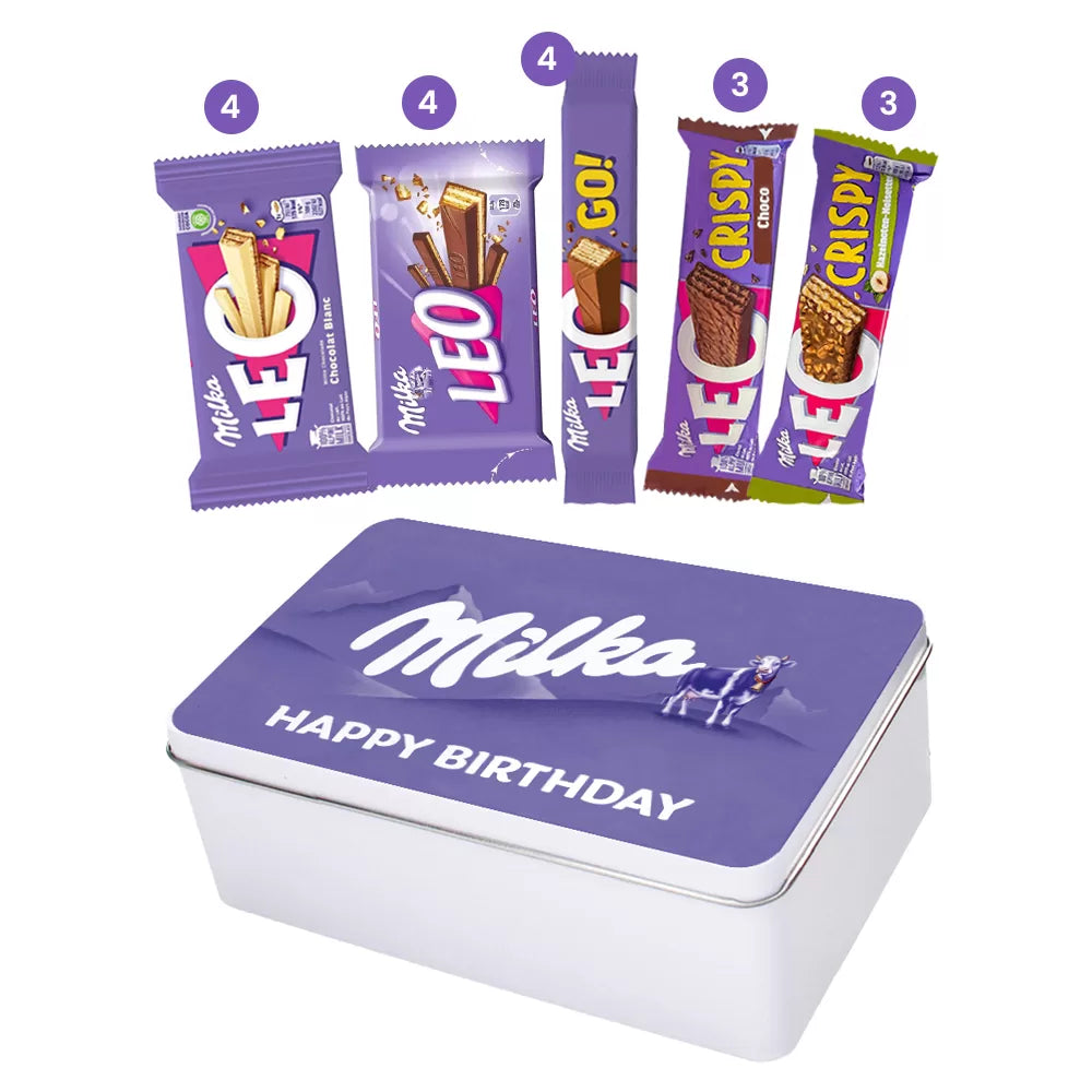 Milka Leo Mix Collection Box "Happy Birthday" - 646g