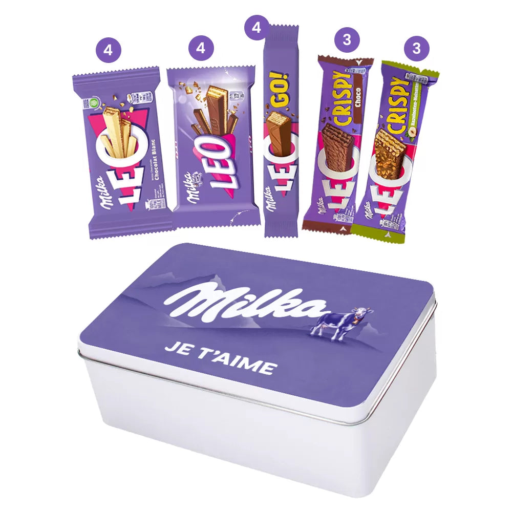 Milka Leo Mix Collection Box "Je t'aime" - 646g