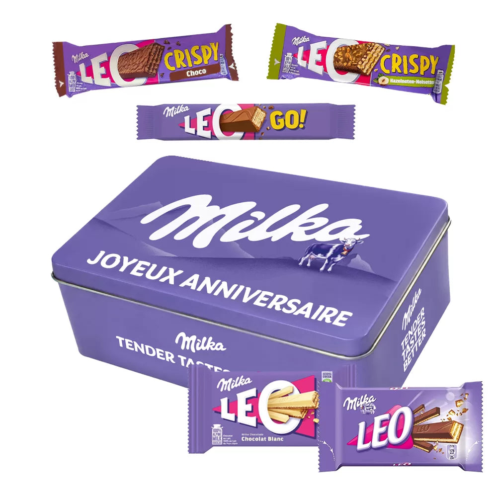 Milka Leo Mix Collection Box "Joyeux anniversaire" - 646g