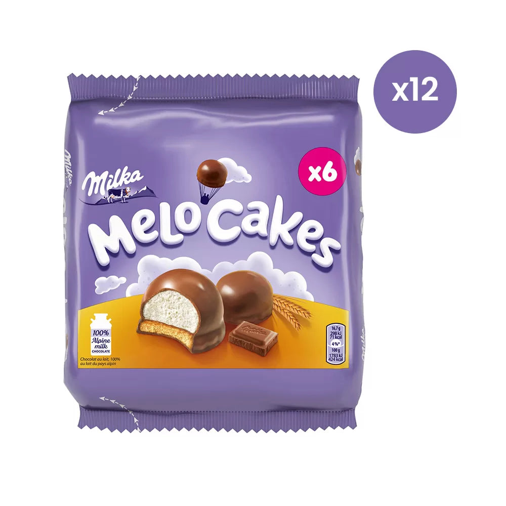 Milka Melo Cakes - 100g x 12
