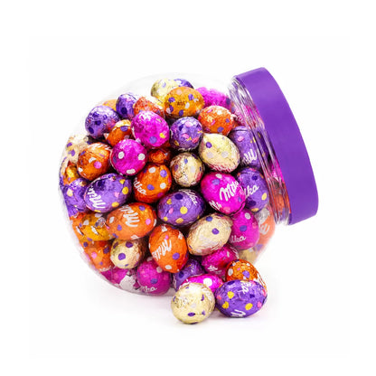 Milka paaseitjes in cookie jar - ca 900g