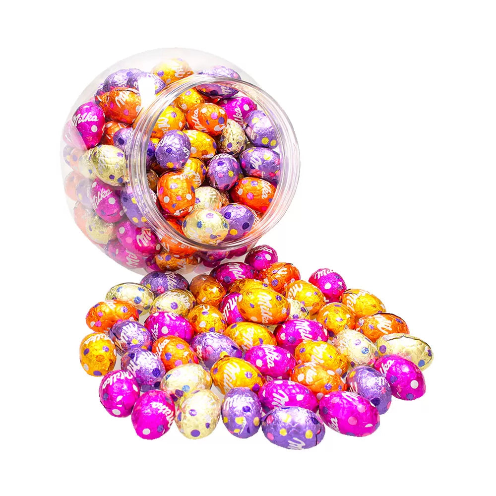 Milka paaseitjes in cookie jar - ca 900g