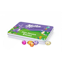 Milka paaseitjes - Tinbox P - PERSO - 290g