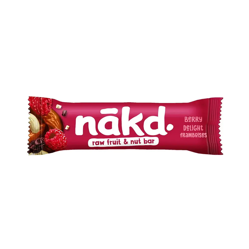 Nakd Berry Delight - vegan fruit bars - 35g x18