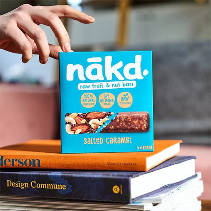 Nakd Salted Caramel - vegan fruit bars - 35g x18