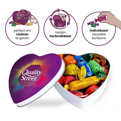 Quality Street geschenkdoos hartje - 160g