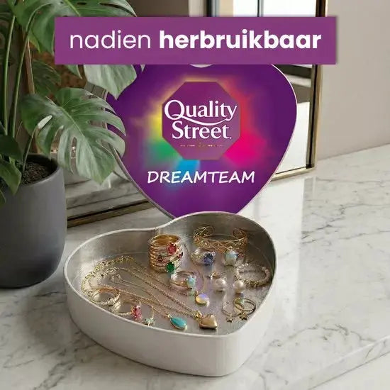 Quality Street geschenkdoos hartje "Dreamteam" - 160g