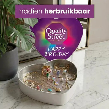 Quality Street geschenkdoos hartje "Happy Birthday" - 160g