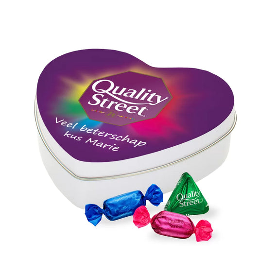 Quality Street geschenkdoos hartje - PERSO - 160g