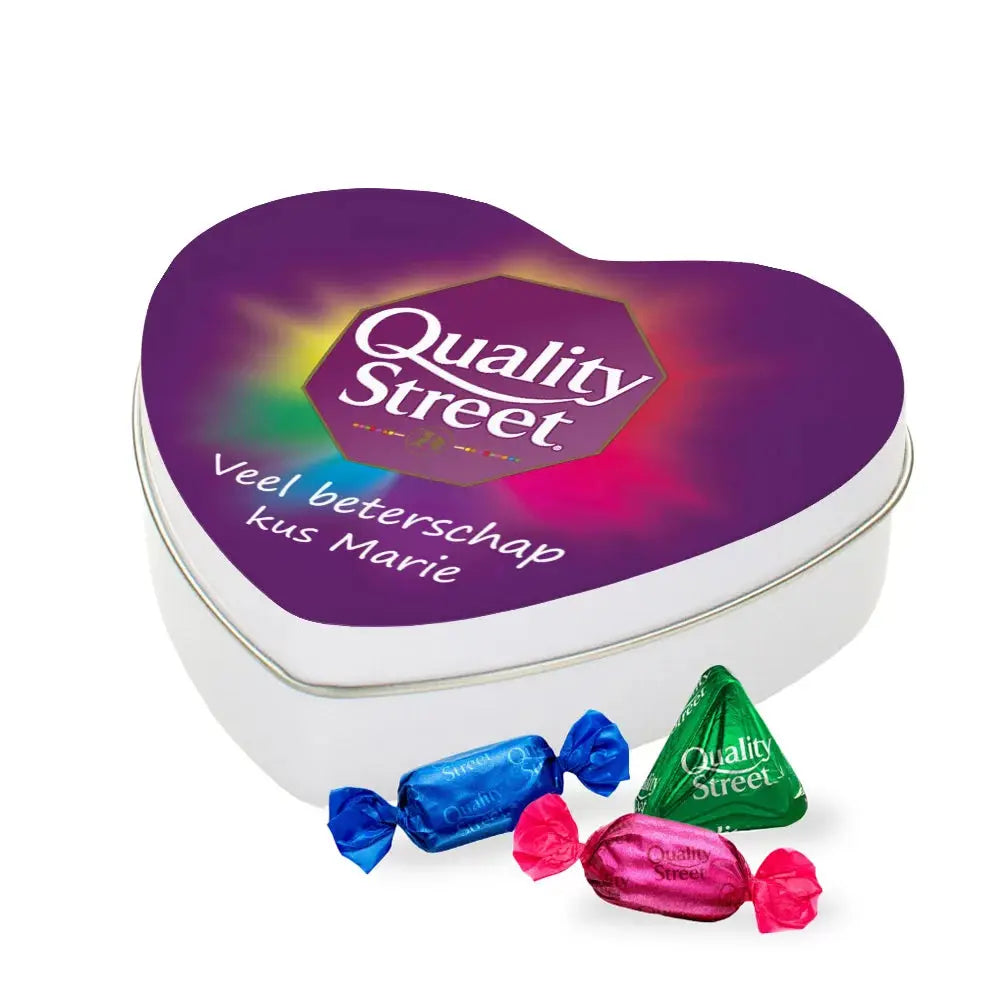 Quality Street geschenkdoos hartje - PERSO - 160g