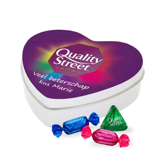 Quality Street geschenkdoos hartje - PERSO - 160g