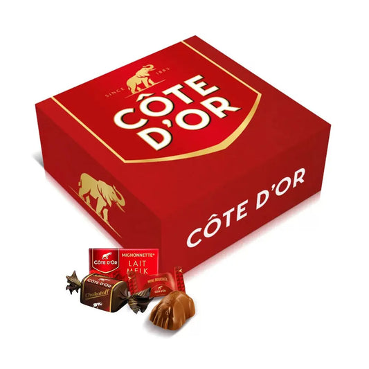 The best of Côte d'Or Collection box - Mini Bouchée, Mignonnette Melk & Chokotoff - 1000g