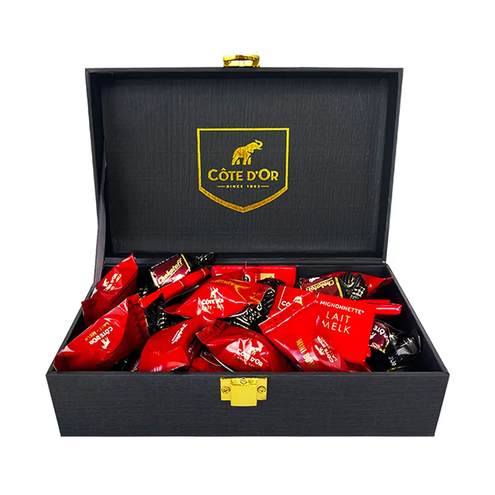 The best of Côte d’Or in houten kistje - chocoladecadeau - 360g