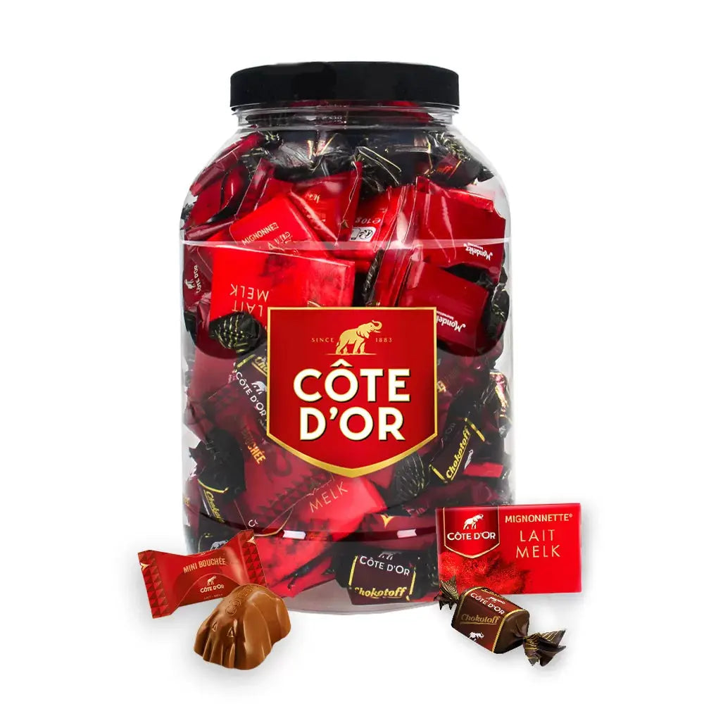 The best of Côte d'Or - Mini Bouchée, Mignonnette Melk & Chokotoff - 1500g
