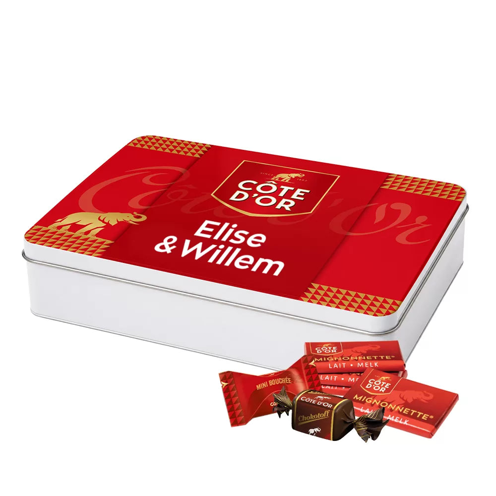 The best of Côte d'Or - Tinbox XL - PERSO - 750g