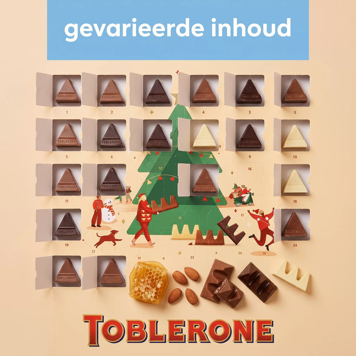 Toblerone Adventskalender 200g
