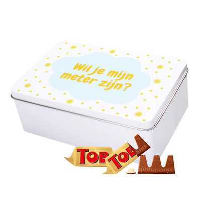 Toblerone melk mini - Tinbox L - Full PERSO - 400g